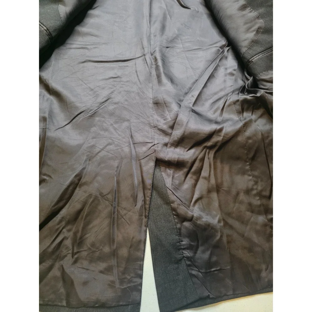 Jos A Bank Blazer Jacket Mens 40R‎ Gray Sports Coat 2 Buttons Pure Wool *